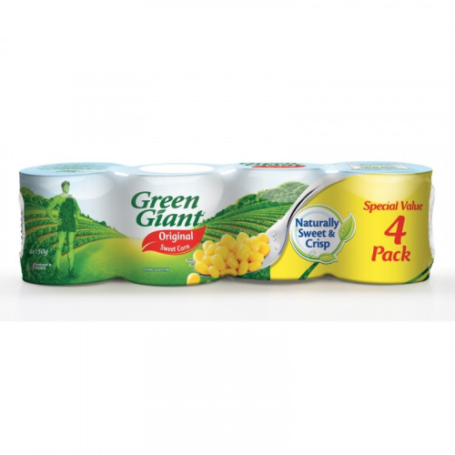 Green Giant Sweet&Crispy Corn 4Sx150Gm V.Pack