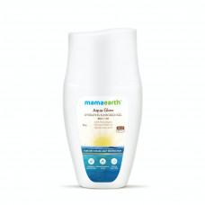 Mamaearth Aqua Glow Hydrating Sunscreen Gel 50 gm -- ماما إيرث أكوا جلو جل ترطيب واقي من الشمس 50 جم